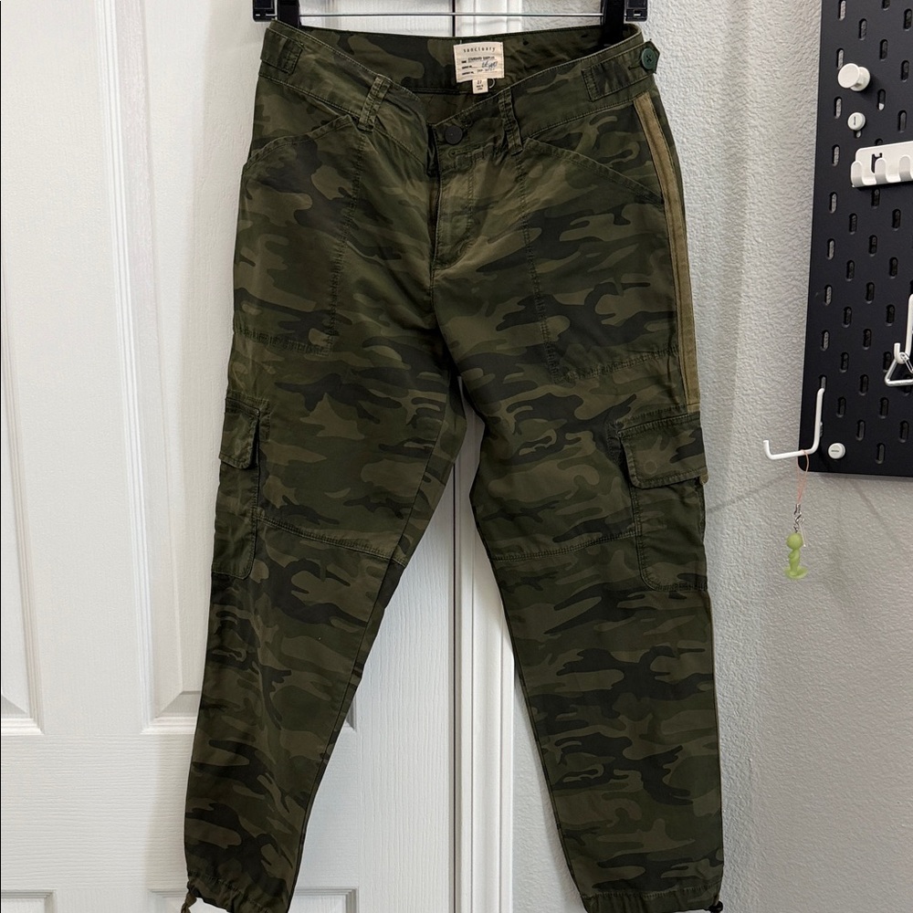 Sanctuary Camo Cargo Pants